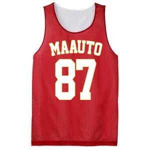 Maauto 87 Mesh Reversible Basketball Jersey Tank