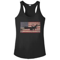 Mq 9 Reaper Guardian Uav Drone American Flag Ladies PosiCharge Competitor Racerback Tank