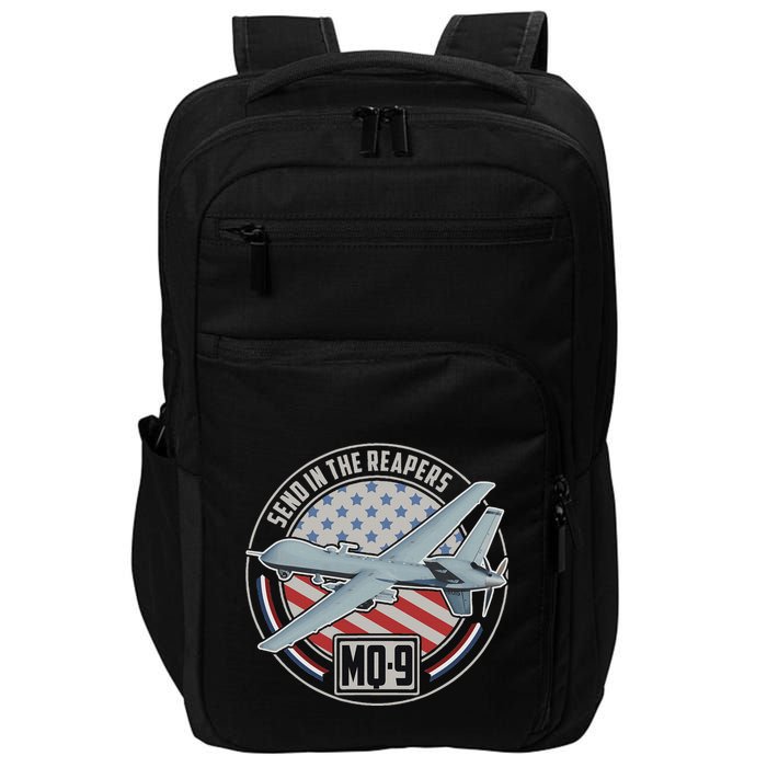 Mq 9 Reaper Uav Us Military Drone Us Patriot Impact Tech Backpack