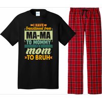 Ma-ma To Mommy To Mom To Bruh Pajama Set