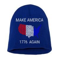 Make America 1776 Again Constitution Freedom Usa Gift Meaningful Gift Short Acrylic Beanie