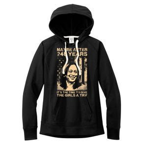 Maybe After 248 Years Its The Time To Give A Try Women's Fleece Hoodie