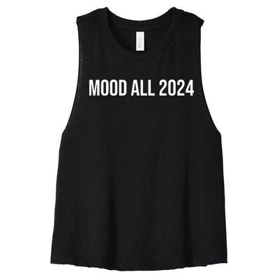 Mood All 2024 Women's Racerback Cropped Tank