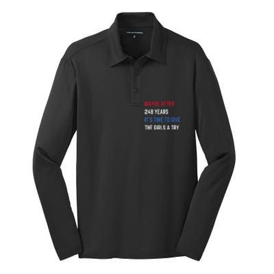 Maybe After 248 Years ItS Time To Give The A Try Silk Touch Performance Long Sleeve Polo