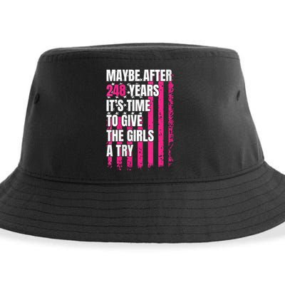 Maybe After 248 Years ItS The Time To Give The Girl A Try Sustainable Bucket Hat