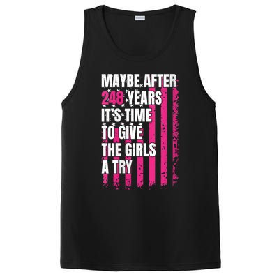 Maybe After 248 Years ItS The Time To Give The Girl A Try PosiCharge Competitor Tank