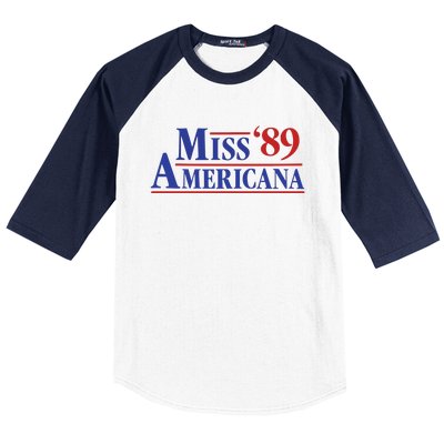 Miss Americana 89 New Baseball Sleeve Shirt