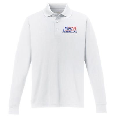 Miss Americana 89 New Performance Long Sleeve Polo