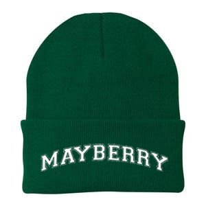 Mayberry Athletic Arch College University Alumni Knit Cap Winter Beanie