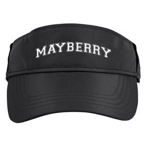 Mayberry Athletic Arch College University Alumni Adult Drive Performance Visor