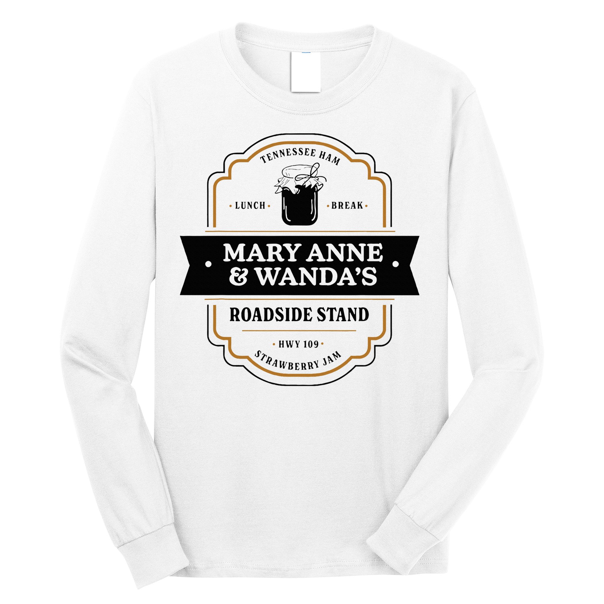 Mary Anne And Wanda Farmers Market Tennessee Ham Long Sleeve Shirt