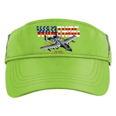 Military Airplane A10 Warthog American Flag Adult Drive Performance Visor