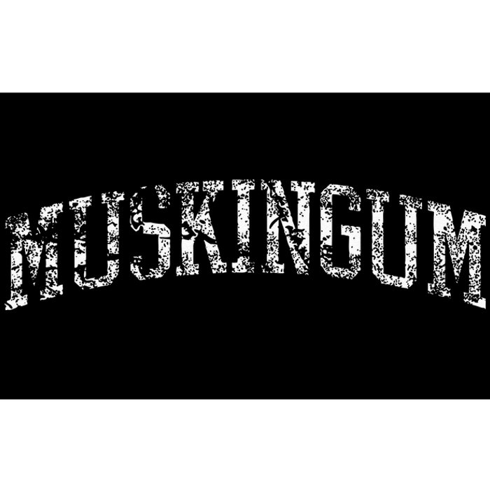 Muskingum Athletic Arch College University Alumni Bumper Sticker