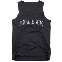 Muskingum Athletic Arch College University Alumni Tank Top