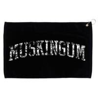 Muskingum Athletic Arch College University Alumni Grommeted Golf Towel