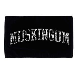 Muskingum Athletic Arch College University Alumni Microfiber Hand Towel