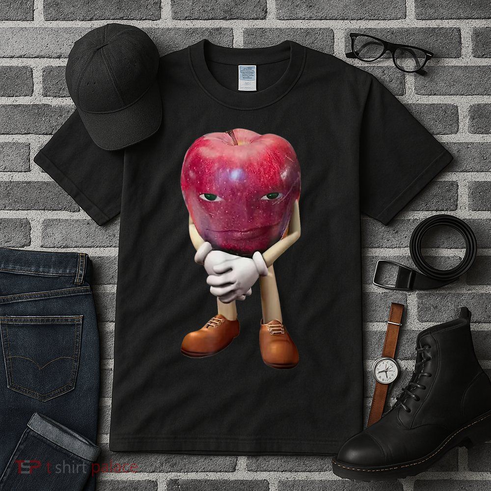 Me Asf Apple Funny Apple Face Meme Wapple Tall T-Shirt