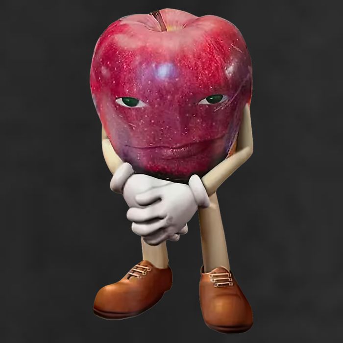 Me Asf Apple Funny Apple Face Meme Wapple Adult Drive Performance Visor
