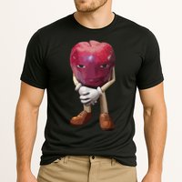 Me Asf Apple Funny Apple Face Meme Wapple Cooling Performance Crew T-Shirt