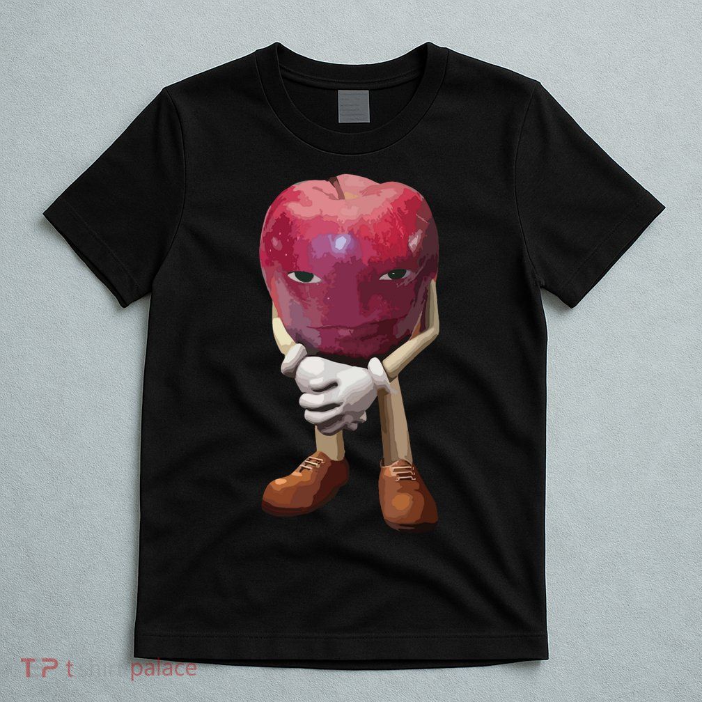 Me Asf Apple Funny Apple Face Meme Wapple T-Shirt