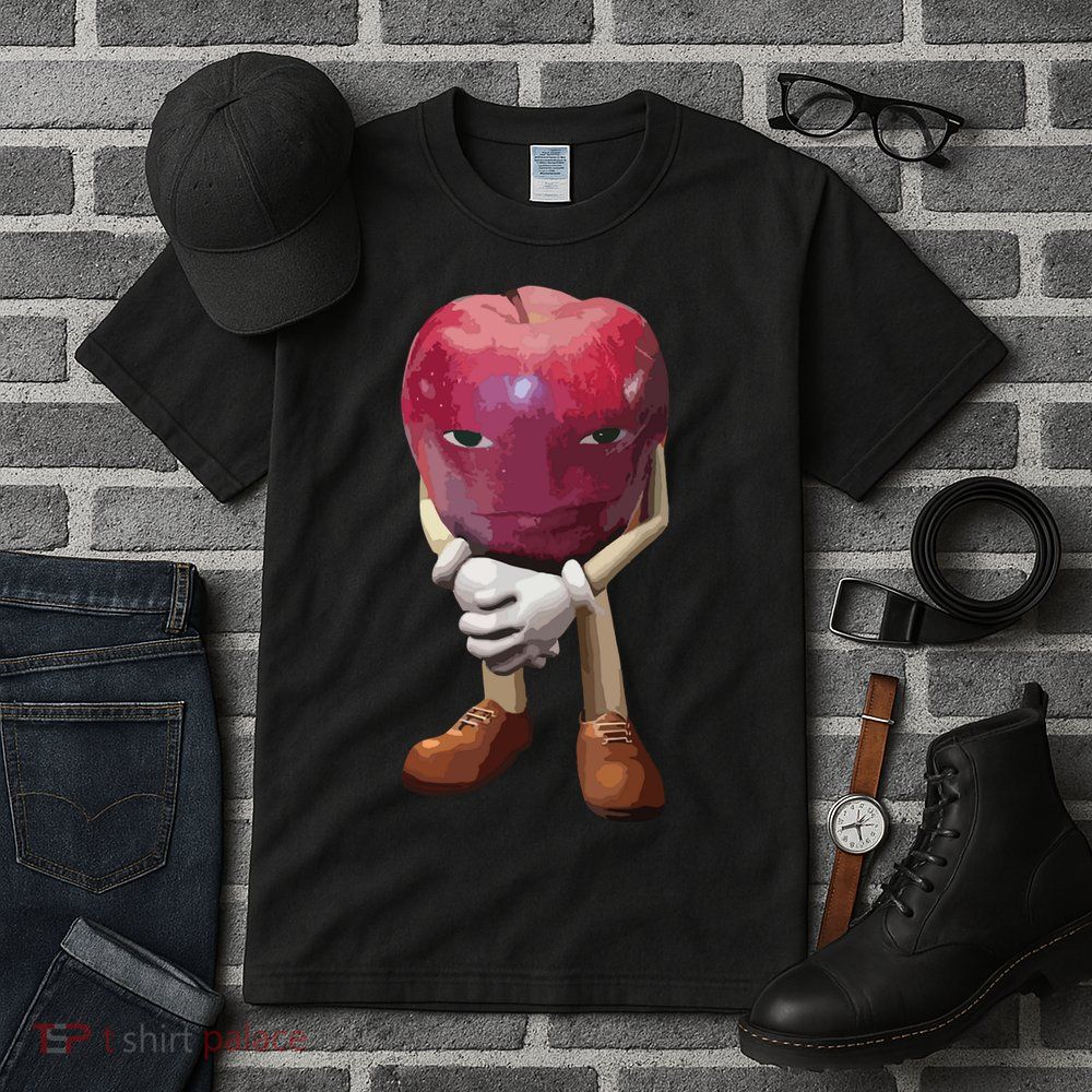 Me Asf Apple Funny Apple Face Meme Wapple Tall T-Shirt