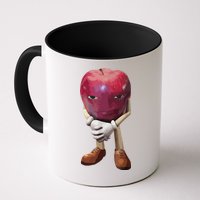 Me Asf Apple Funny Apple Face Meme Wapple Mug