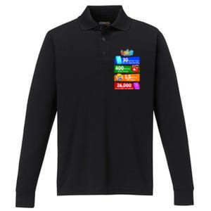 Milestones And Achievements With Lucas & Friends Performance Long Sleeve Polo