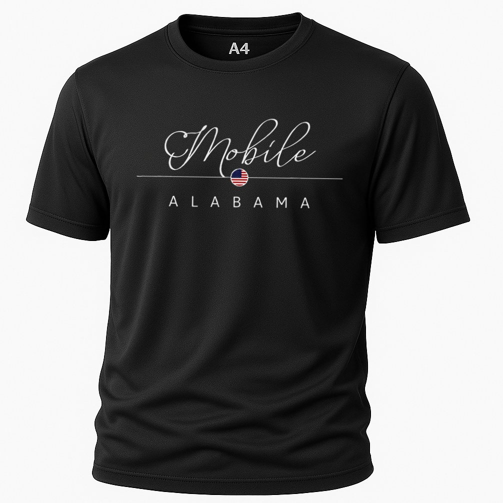 Mobile Alabama Al On Mobile Performance Shirt