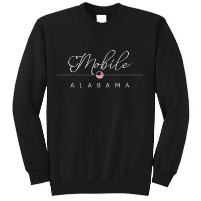 Mobile Alabama Al On Mobile Sweatshirt