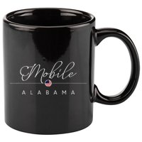 Mobile Alabama Al On Mobile 11oz C Handle Ceramic Mug