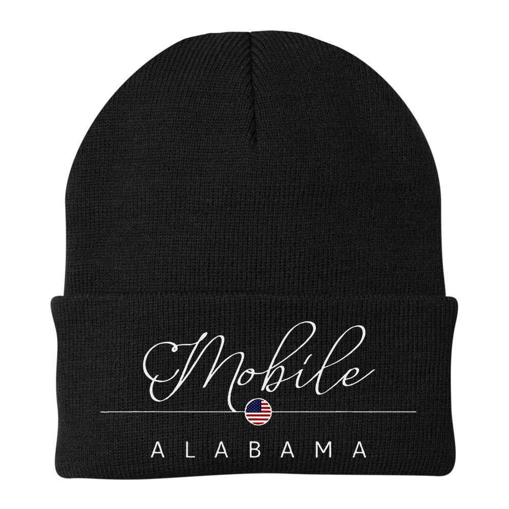 Mobile Alabama Al On Mobile Beanie