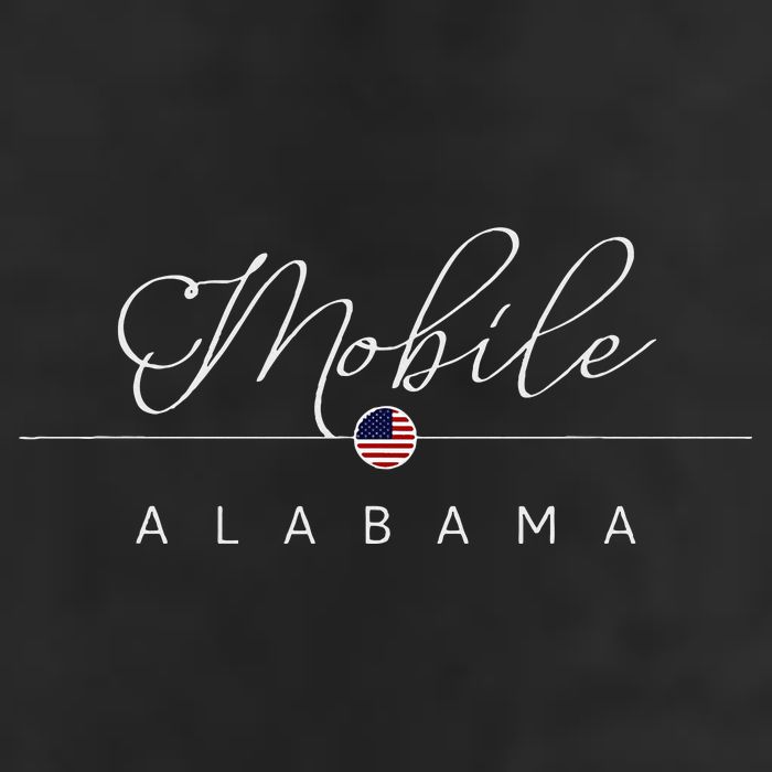 Mobile Alabama Al On Mobile 25L Jumbo Tote