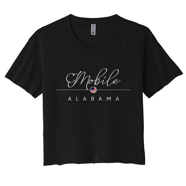 Mobile Alabama Al On Mobile Crop Top