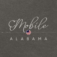 Mobile Alabama Al On Mobile Cotton Canvas Backpack