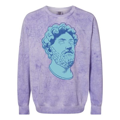 Marcus Aurelius Art Colorblast Crewneck Sweatshirt