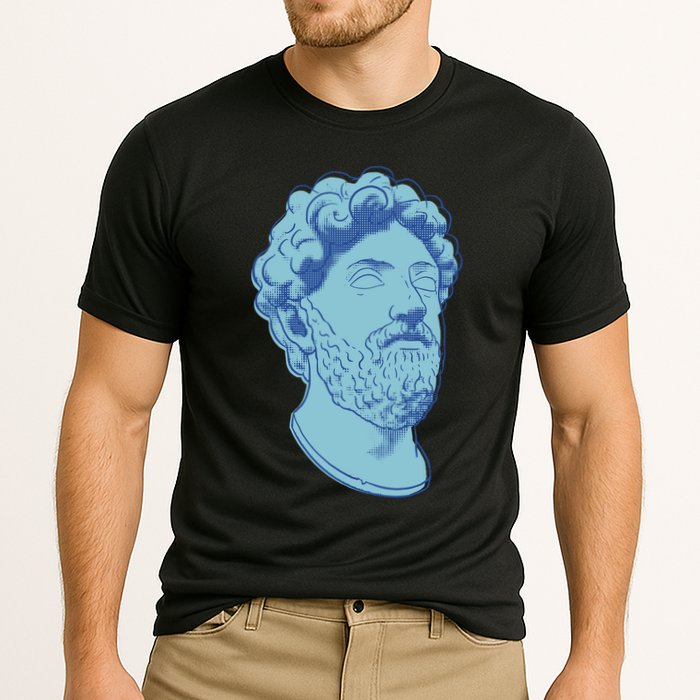 Marcus Aurelius Art Cooling Performance Crew T-Shirt