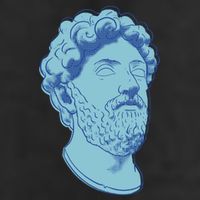 Marcus Aurelius Art Beanie