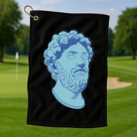 Marcus Aurelius Art Golf Towel