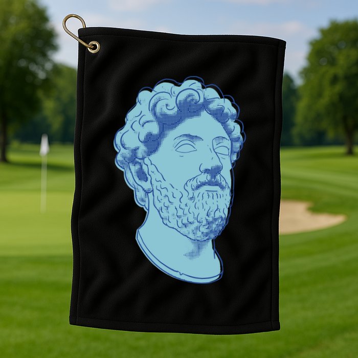 Marcus Aurelius Art Golf Towel