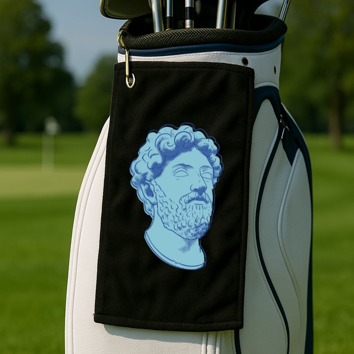 Marcus Aurelius Art Golf Towel