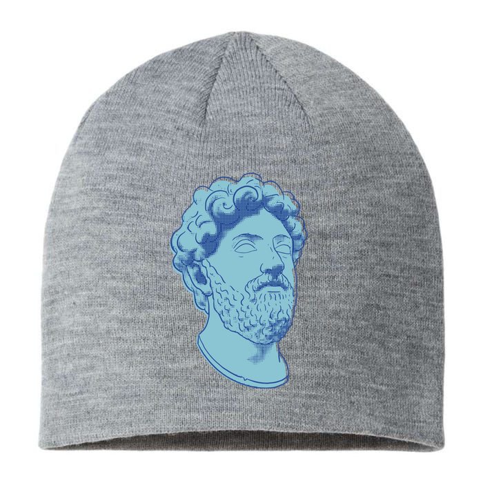 Marcus Aurelius Art Sustainable Beanie