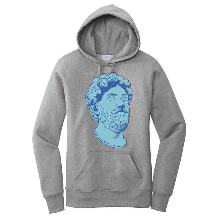 Marcus Aurelius Art Women's Pullover Hoodie