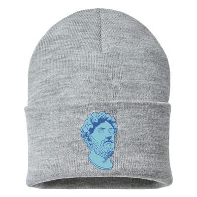 Marcus Aurelius Art Sustainable Knit Beanie