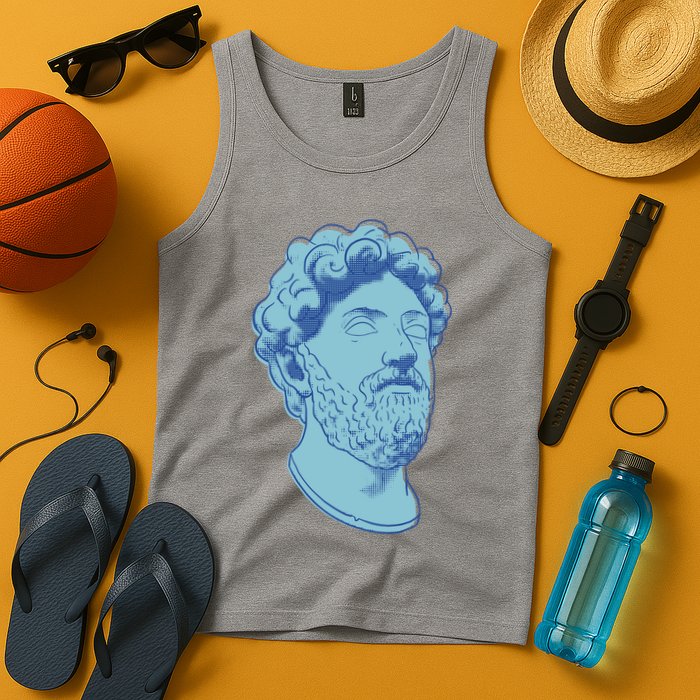 Marcus Aurelius Art Tank Top