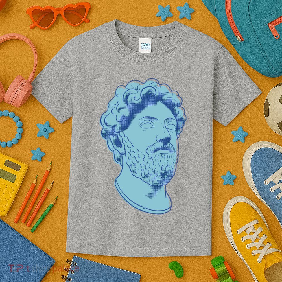 Marcus Aurelius Art Kids T-Shirt