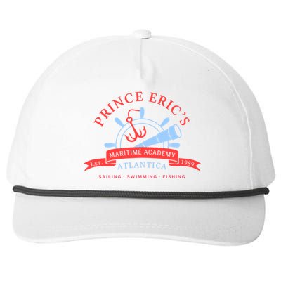 Maritime Academy Atlantica Est 1989 Sailing Swimming Fishing Meaningful Gift Snapback Five-Panel Rope Hat