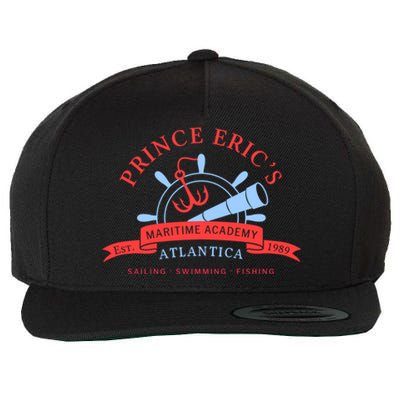 Maritime Academy Atlantica Est 1989 Sailing Swimming Fishing Meaningful Gift Wool Snapback Cap