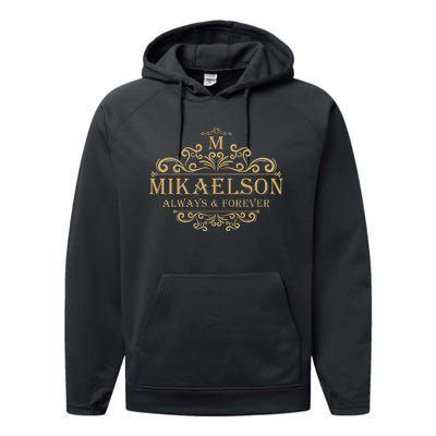 Mikaelson Always And Funny Forever Mikaelson Vampires Performance Fleece Hoodie