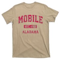 Mobile Alabama Al Vintage Athletic Sports T-Shirt