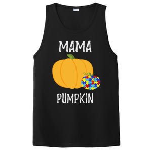 Mamapumpkin Autism Awareness Women Mom Funny PosiCharge Competitor Tank